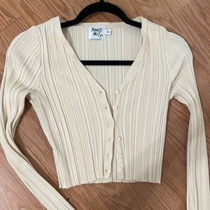 Gently worn ribbed long sleeve princess Polly shirt